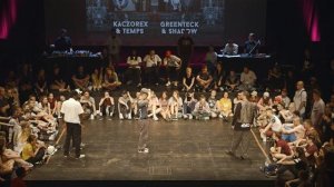 INFINITE FORCE 2016 // POPPING FINAL // KACZOREX & TEMPS VS GREENTECK & SHADOW