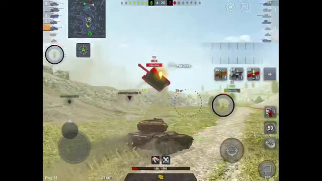 Сбиваю х5 в режиме. WoT Blitz смотреть онлайн