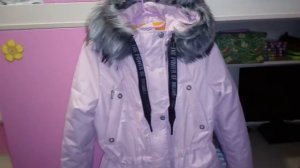 Обзор зимней куртки для девочки ALPEX размер 158-84-69