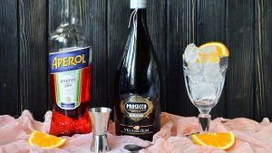 APEROL Sprits ☆ ИТАЛЬЯНСКАЯ КУХНЯ ☆ Аперитив