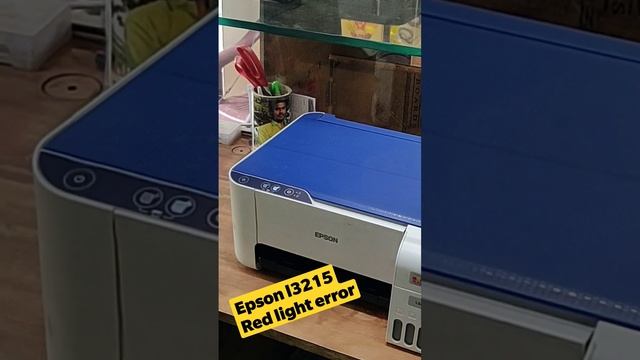 Epaon l3215 red light solution error