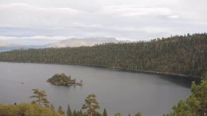 Lake Tahoe.Emerald bay.  Озеро Тахо.