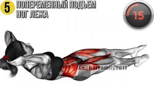 Тренировка для Плоского Живота В Течение 2 Недель (Упражнения без Оборудования)