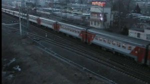Электропоезд ЭТ2М-138 прибывает в Тверь