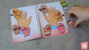 Игра на липучках "Лево - право"