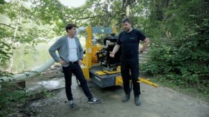 Обзор Мотопомпы Atlas Copco (Varisco). Перекачка воды.