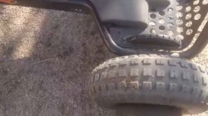 Квадроцикл из гироскутера. Проект мого коллеги.