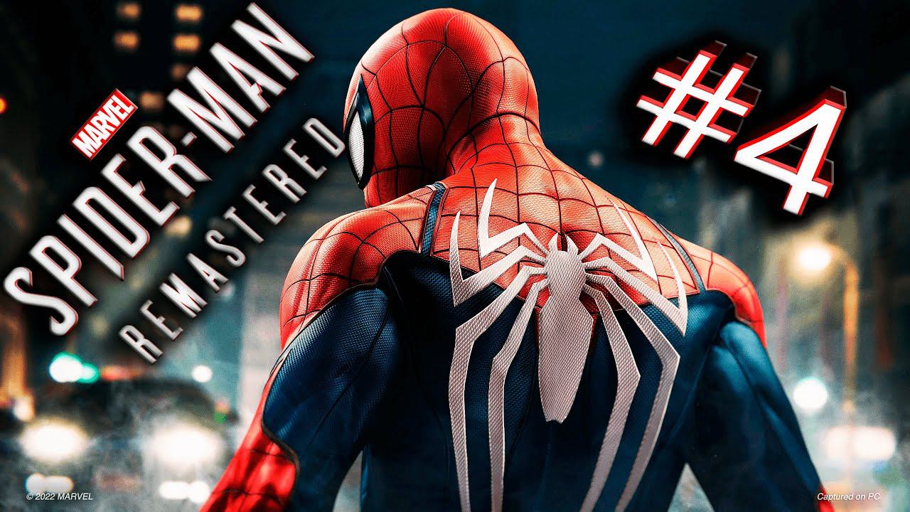 Marvel's Spider-Man Remastered PC Прохождение Сюжета+Побочки (Человек-Паук Ремастер) Стрим #4