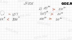 № 205 - Алгебра 7 класс Колягин