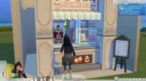 The Sims 4 - Chiosco di Torte || Bakery Market Stall [My Wedding Stories Gamepack]