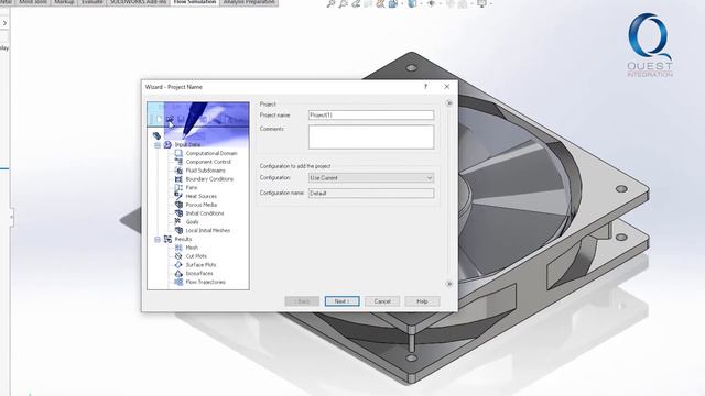 Using Rotating Regions in SOLIDWORKS Flow Simulation смотреть онлайн