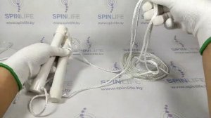 Приспособление для принятия сидячего положения в кровати веревочная лестница, цвет белый