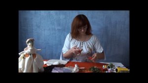 мастер-класс Татьяны Молодой - кукла-мотанка Берегиня