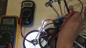 Тестирование контроллера подсветки лестницы