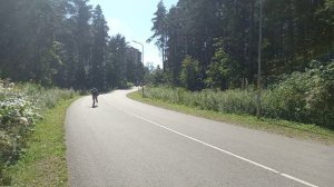 Техника коньковый ход на роликовых коньках.