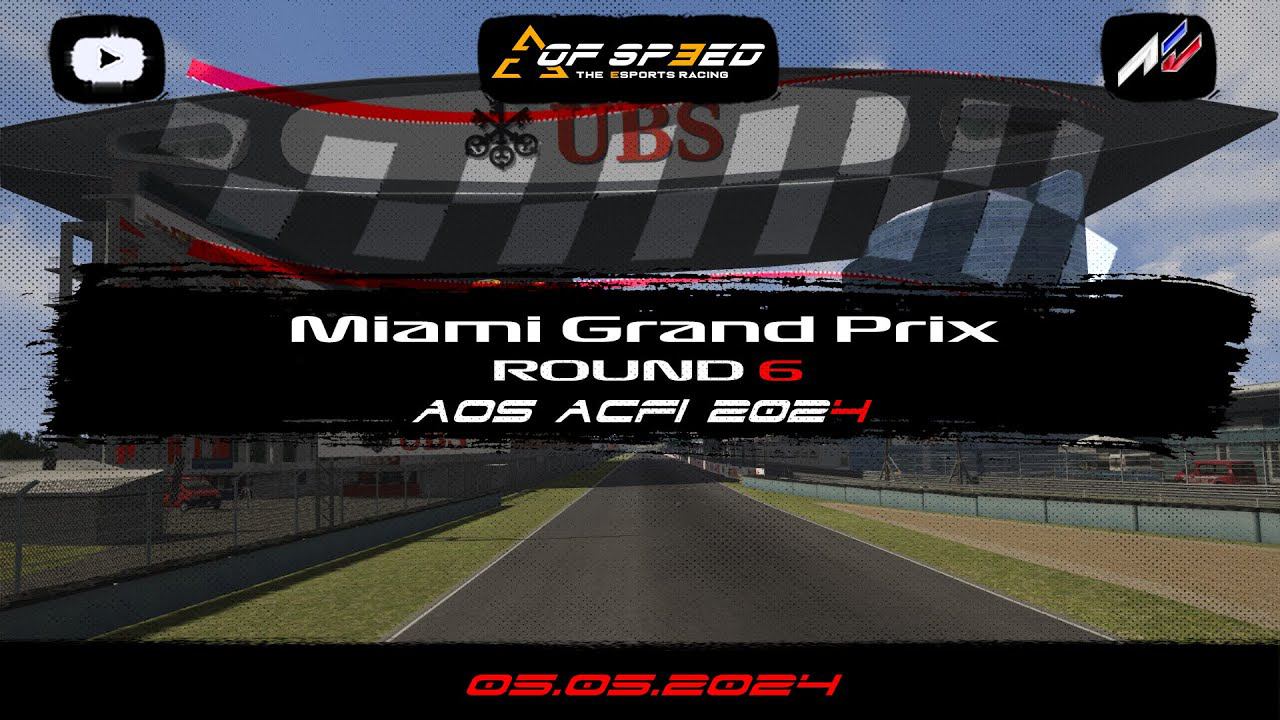 AOS ACF1 2024 / Assetto Corsa / Miami Grand Prix