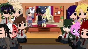 MHA Reacts To Izuku And His Friends Being Idiots||Izuku Afton, Katsuki Emily&Kyoka Emily AU