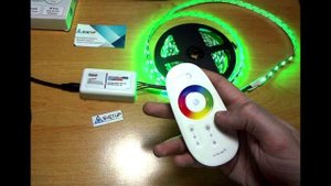 Светодиодная подсветка потолка лентой RGB