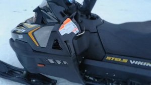 Stels Viking S600 2.0 ST, принят в семью), установил расширители лыж на снегоход.