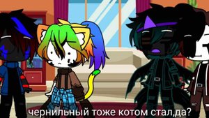 "Звездные сансы+Киллер и Даст коты на 24 часа" 1 часть (гача клуб)