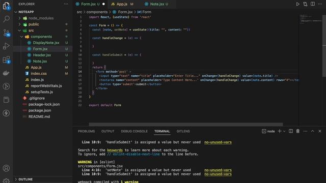 PART-1: Build a CRUD Note App with React and Firebase | Step-by-Step Tutorial ?