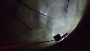 Промышленный альпинизм. Высотные работы. Очистка цементных силосов.