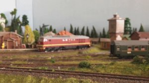 Piko 52747 H0 TGK2-M RZD shunter locomotive unboxing and review - Тепловоз ТГК2-М РЖД обзор
