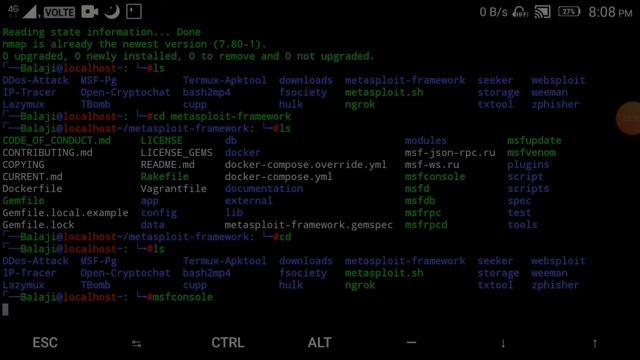 Part 1! How to install Metasploit in termux  for tamil 2020 @No root without error.