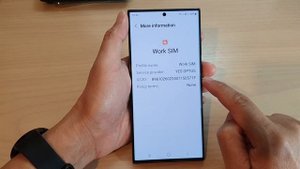 Galaxy S23's: How to Find a SIM Card ICCID Number