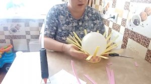 КОРЗИНА ИЗ ИЗОЛОНА С РОЗАМИ часть 1 (4 серия)