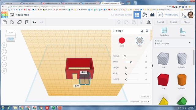Amazingly simple Tinkercad house! Master Tinkercad in Minutes смотреть онлайн