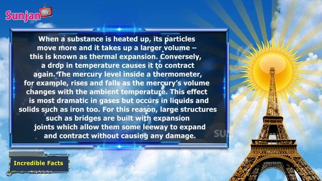 Why Eiffel Tower height increases in summer? смотреть онлайн