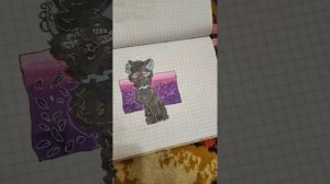 //Обзор скетчбука #4//Коты-воители//🥰🤗🐾😘✨