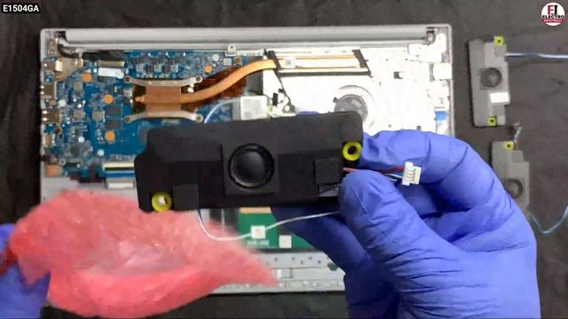 How To Replace Speakers ASUS VivoBook Go 15 E1504GA / Disassembly And Assembly смотреть онлайн
