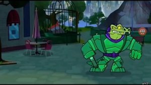 heroes of goo jit zu goo shifters! на русском языке! первая часть. прибытие Рок Джо на землю