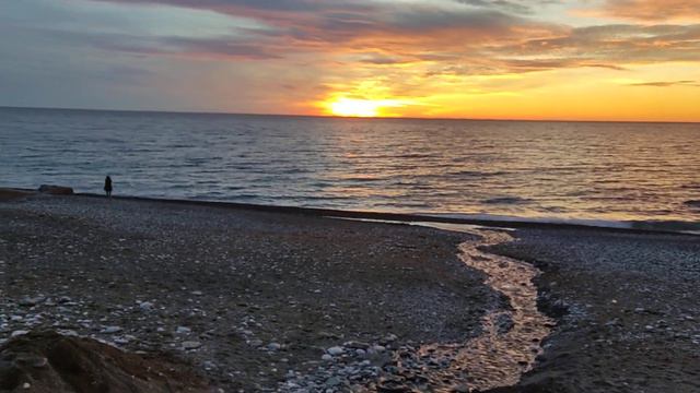 Рождество в Абхазии, Гагра. Красивый закат . 07.01.2024 смотреть онлайн