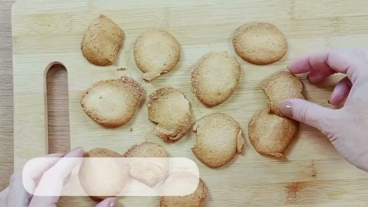 "Сахарное" печенье БЕЗ САХАРА И ГЛЮТЕНА. Нежное и хрустящее