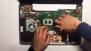 Разборка и техобслуживание ноутбука Asus X501A