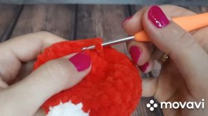 МК Плюшевый Снегирь (1 часть)