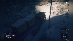 SnowRunner. Амур. Река Урска. Гора работы (проход в Космодром).