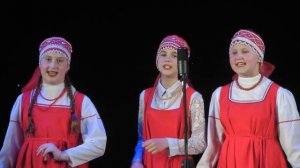 Народная песня "Посеяли лен за рекою" в исполнении трио учащихся МБОУ СШ№18