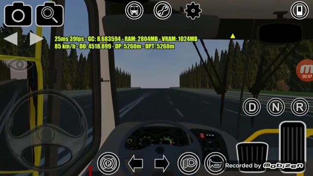 BRT PROTON BUS SIMULATOR #113 Mercedes Benz MI2M [Beautiful/ZF] Sound ZF 5HP 500 V155 смотреть онлайн