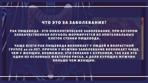 Первые симптомы рака пищевода