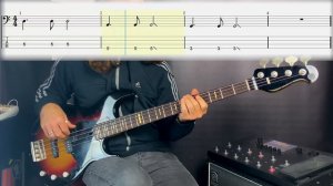 Maneskin - Valentine (bass tabs) #basscover #maneskin