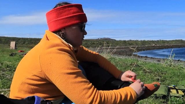 Поход на байдарках по Баренцеву морю в июне