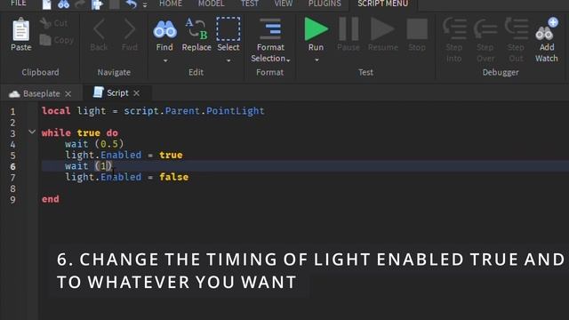 Flashing Lights in Roblox Studio | 1 Minute Roblox смотреть онлайн