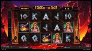 Forge of the Gods slot by Iron Dog Studio | Gameplay + Free Spins Feature