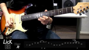Andy's Lab - Daily Blues Licks #68 - Guitar Lesson