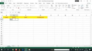 HOW TO GET THE DAY FROM DATE IN EXCEL USING TEXT FORMULA