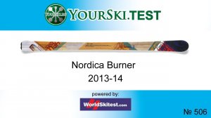 Тесты горных лыж Nordica Burner +N Sport (2013-14)